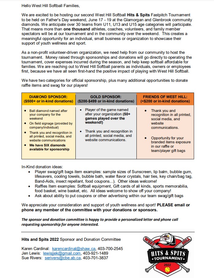 2022_HitsandSpits_sponsorletter 2022_HitsandSpits_sponsorletter